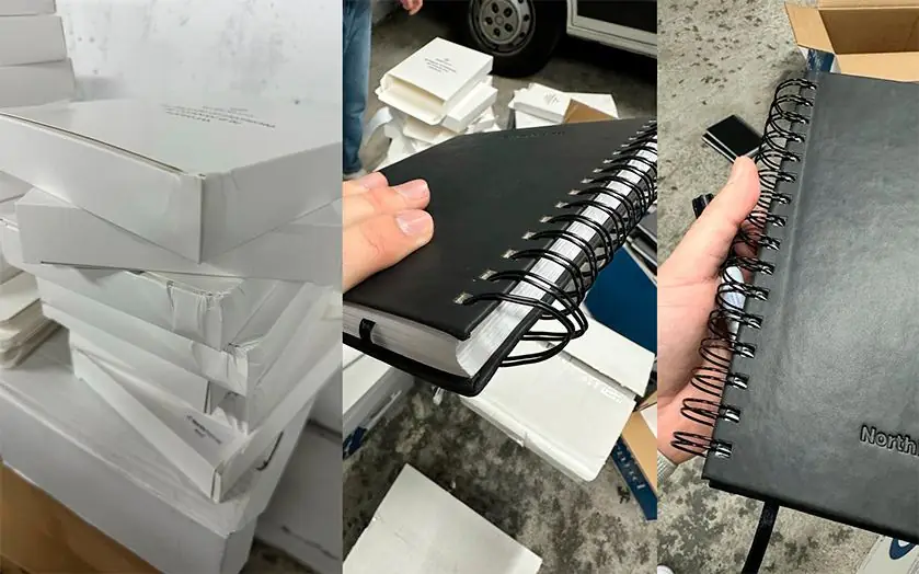 Libretas llegadas con defectos